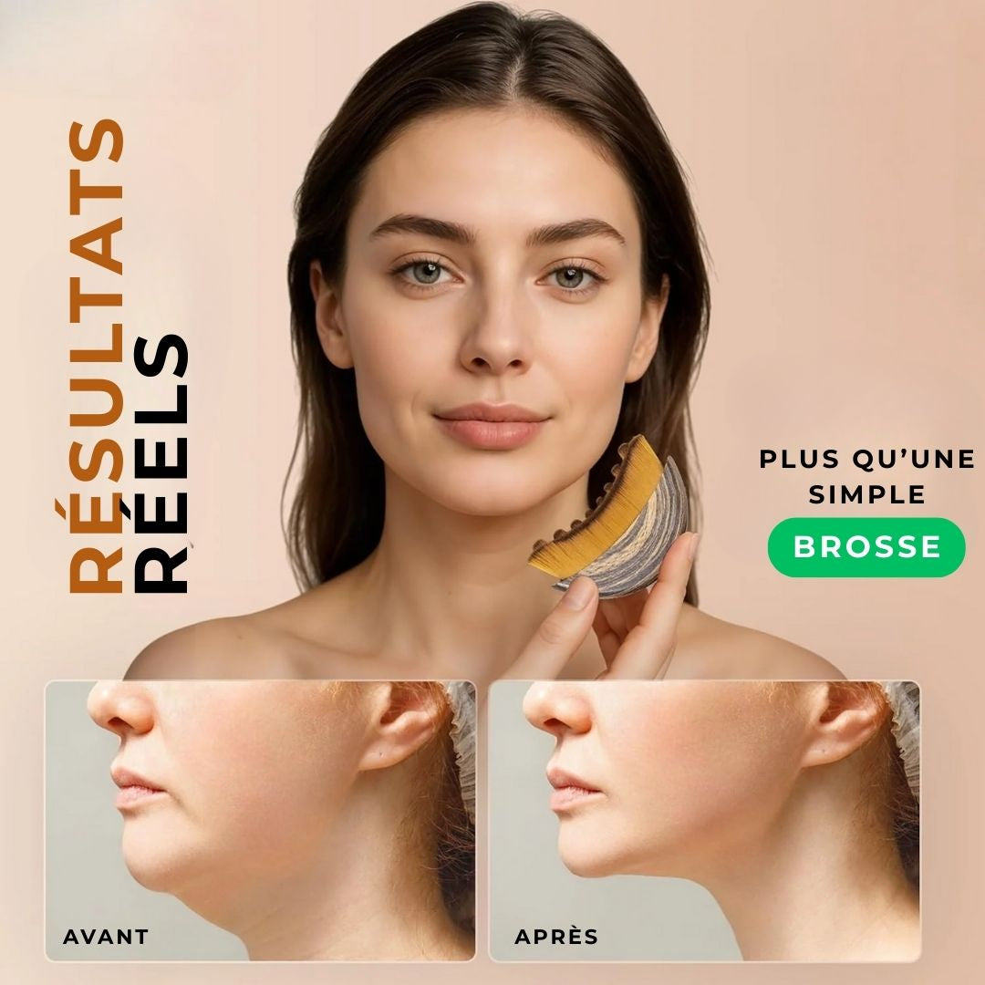 Brosse de massage lymphatique