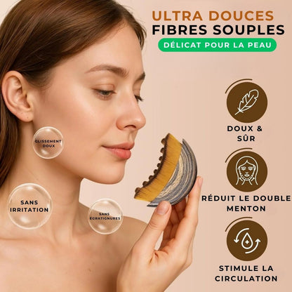 Brosse de massage lymphatique